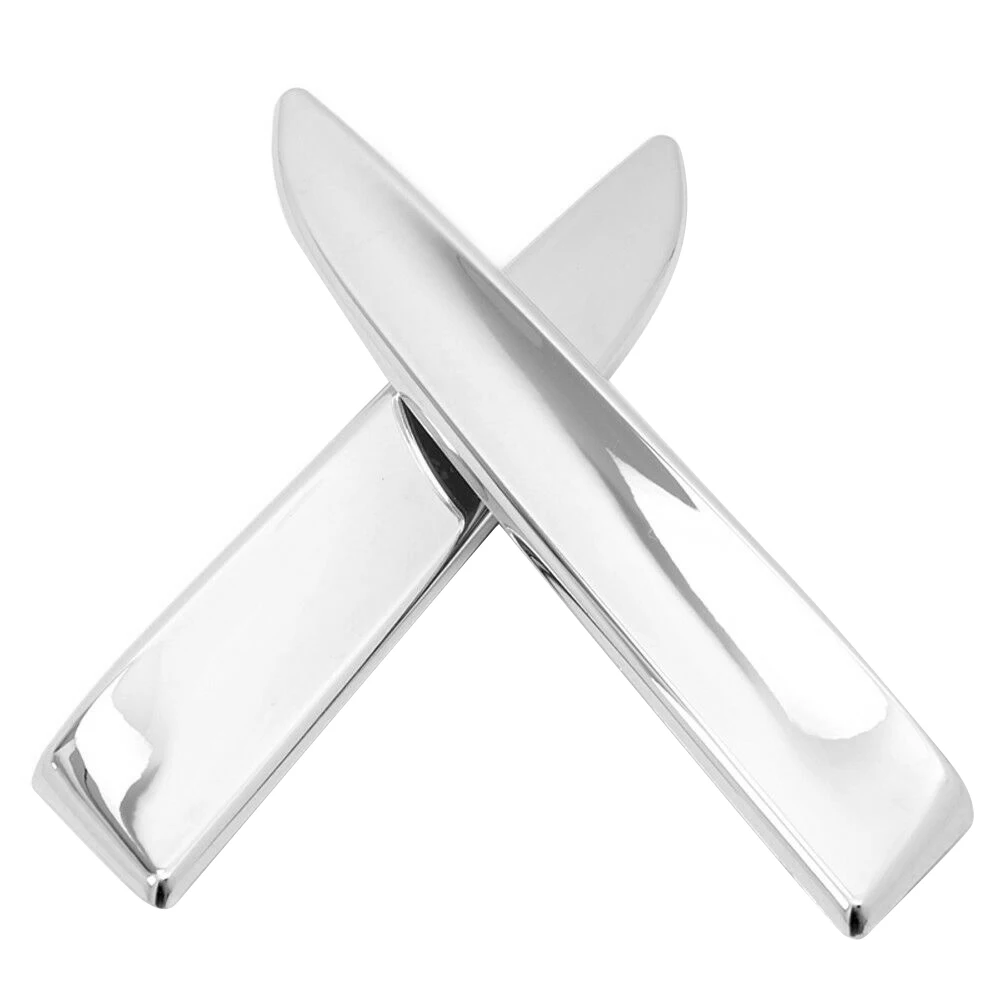 Для Ford Escape Kuga MK2 2013-2019 Chrome Lunette ArrièRe Spoiler Couverture Garniture Pilier Poteaux Moulage DéCoration