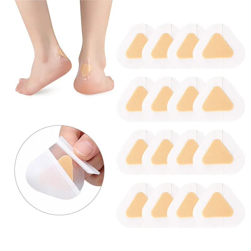 

Sdotter Heel Protector Foot Patches Adhesive Blister Pads Hydrocolloid Heel Liner Shoes Stickers Pain Relief Anti Friction Thigh