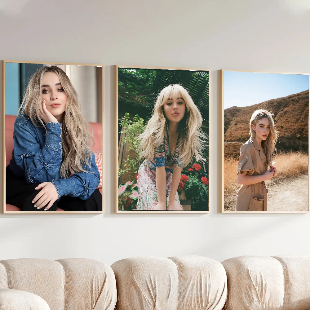 Певица S-Sabrina C-Center постер DIY крафт-бумага винтажный настенная живопись учебные