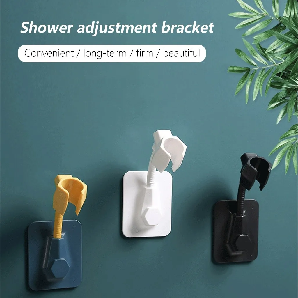 

Multifunctional Universal Adjustable Shower Bracket Bathroom Free Punching and Seamless Paste Shower Shower Bracket Nozzle Base