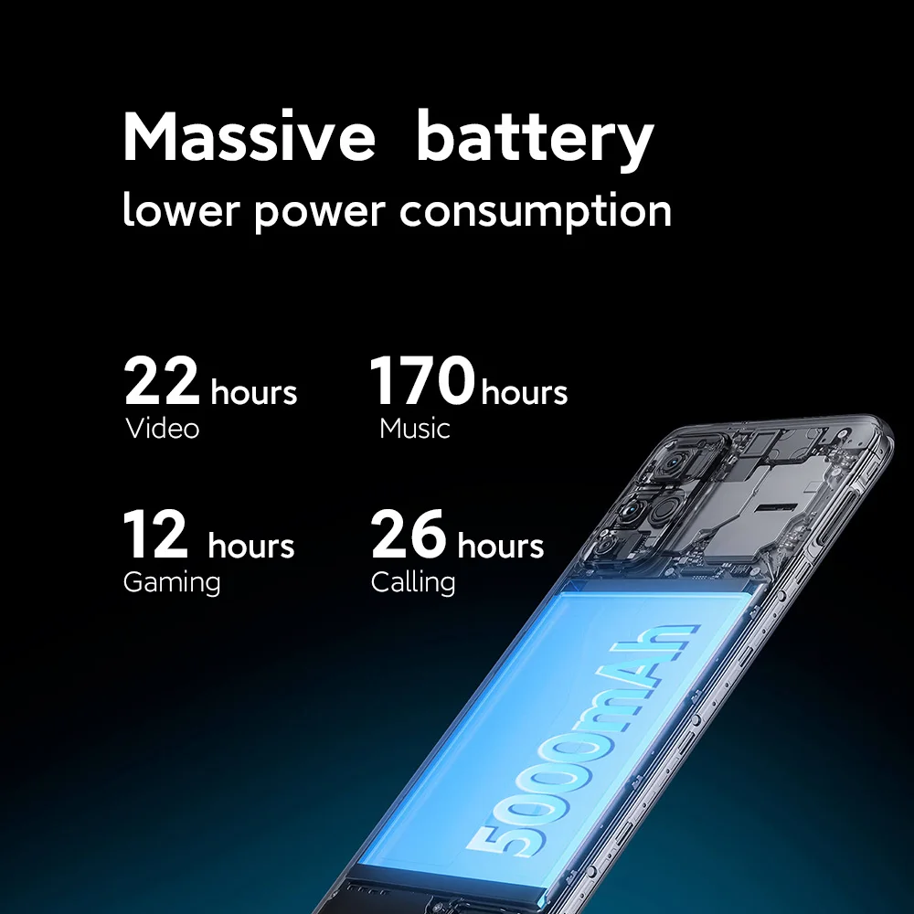 Смартфон Xiaomi Redmi Note 11S 810 дюйма NFC 33 Вт быстрая зарядка 50 МП тройная камера с