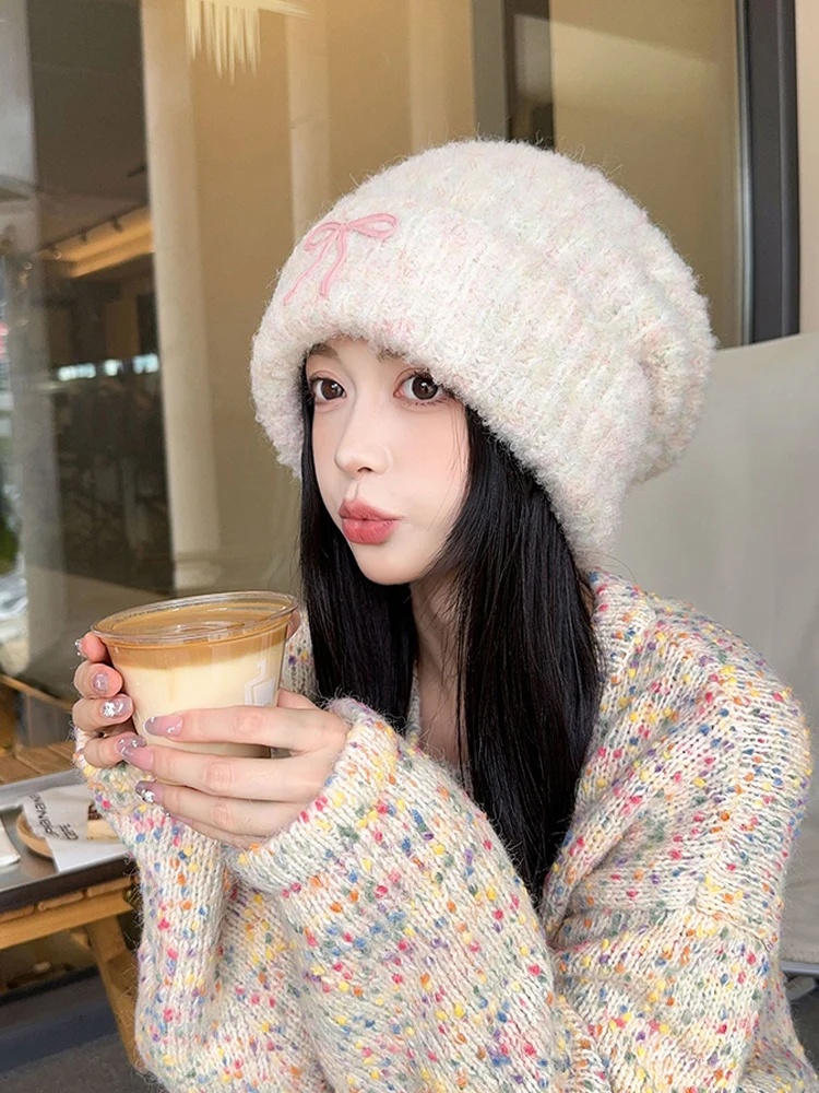 Новое поступление 2024 Вязаная Шерстяная Шапка K-sle на осень и зиму детская мягкая