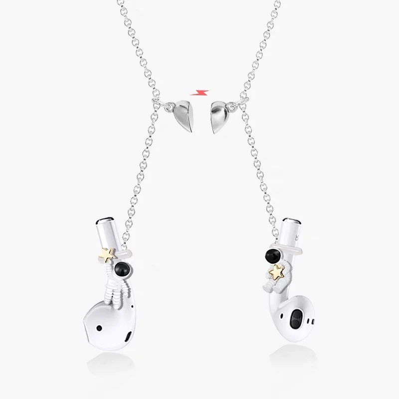 Наушники-вкладыши с цепочкой для защиты от потери Pro Air Pods 3 2 1