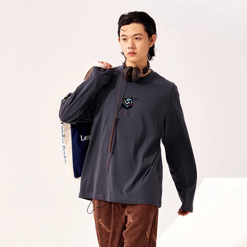 

Semir T-Shirt Men 2022 Winter New Cotton Student Campus T Shirt Leisure Sports