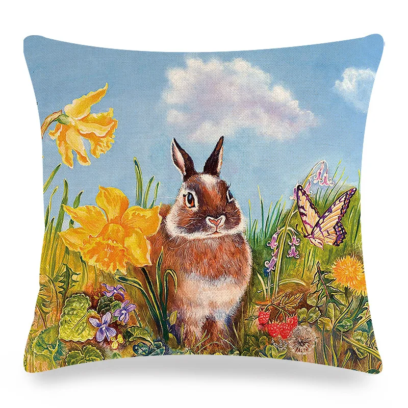 Рисунок 3 - Весенняя наволочка в виде кролика
