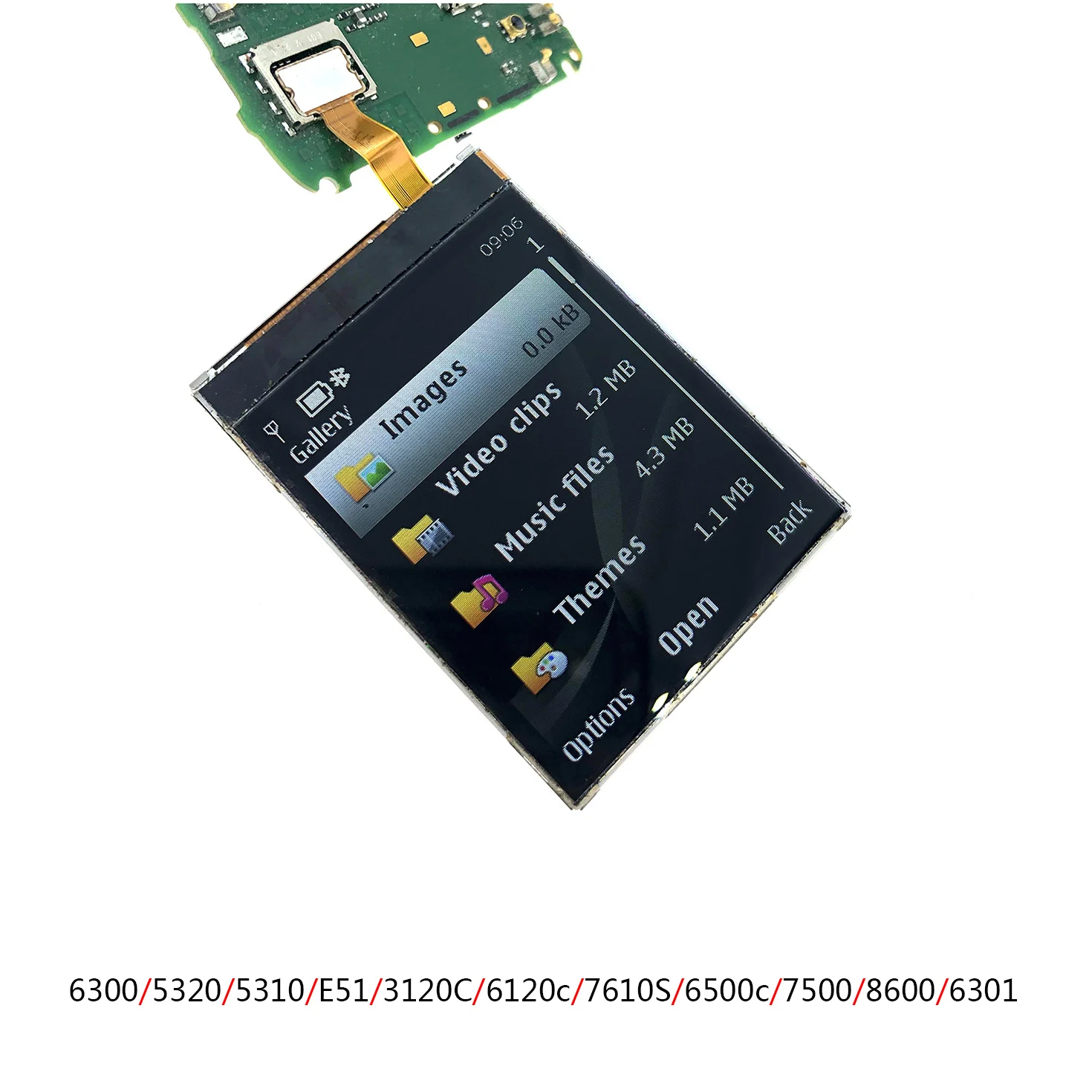 Для Nokia 6300 5320 5310 E51 ЖК-экран для сотового телефона 6120c 7610S 6500c ЖК-экран 6500S 6303 5610 E65 5700 запасные части для ЖК-дисплея
