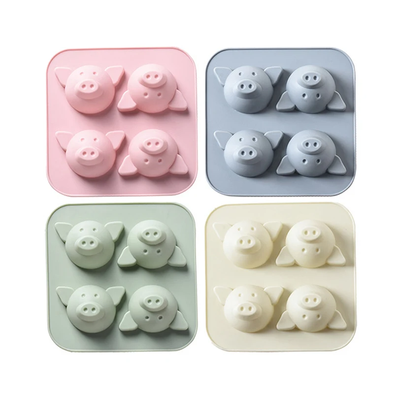 

1 шт., силиконовая форма для выпечки «Свинка»