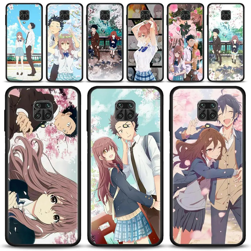 

Japanese Flower Cherry The Shape of Voice Case For Xiaomi Redmi Note 11S 11 10 8 Pro 8 8T 9 9T 9S 10 Capa for Redmi K40 10 9A 9