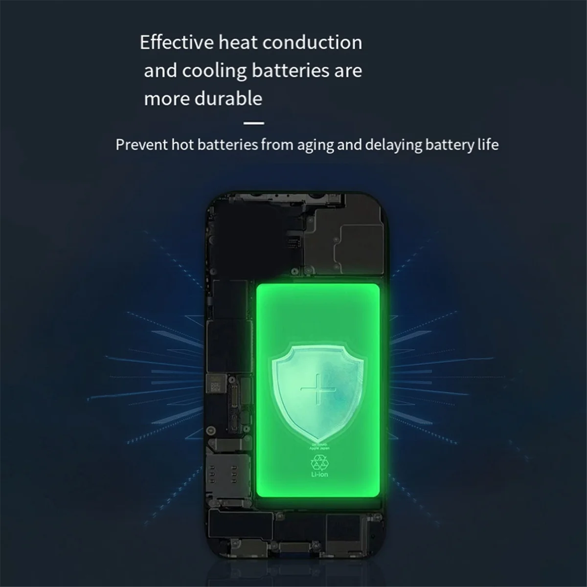 Мобильный телефон охладитель медный Графеновый лист планшет рассеиватель