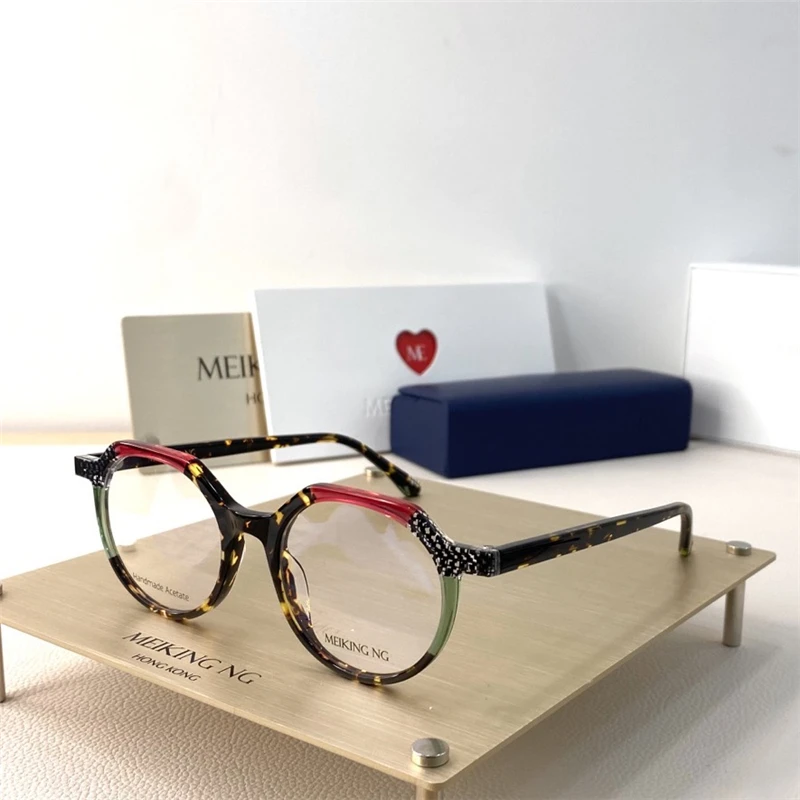 Оптические очки для мужчин и женщин ретро-дизайнер 2419 модные овальные оправы из