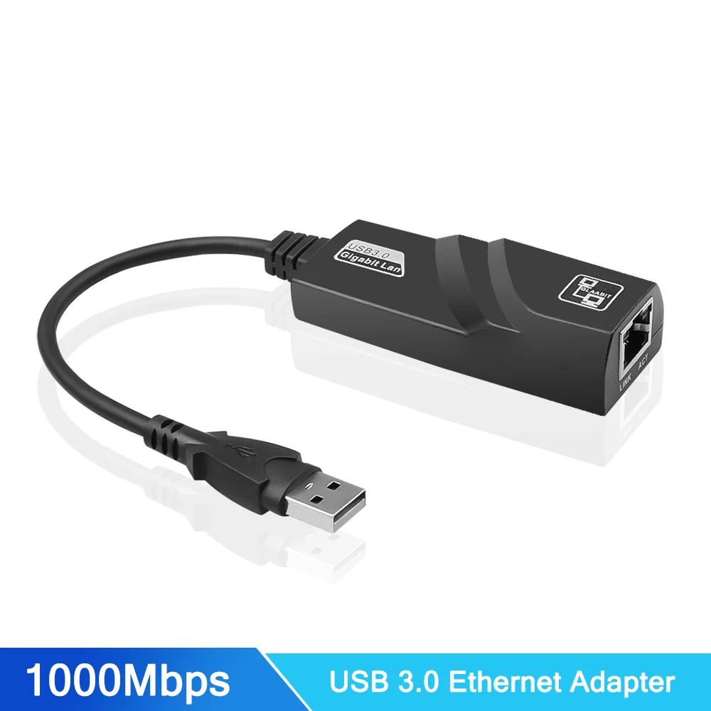 

USB 3,0 к RJ45 проводная сетевая карта USB Type C к RJ45 LAN Ethernet адаптер 10/100 Мбит/с USB 1000 сетевой адаптер для ПК Win 10