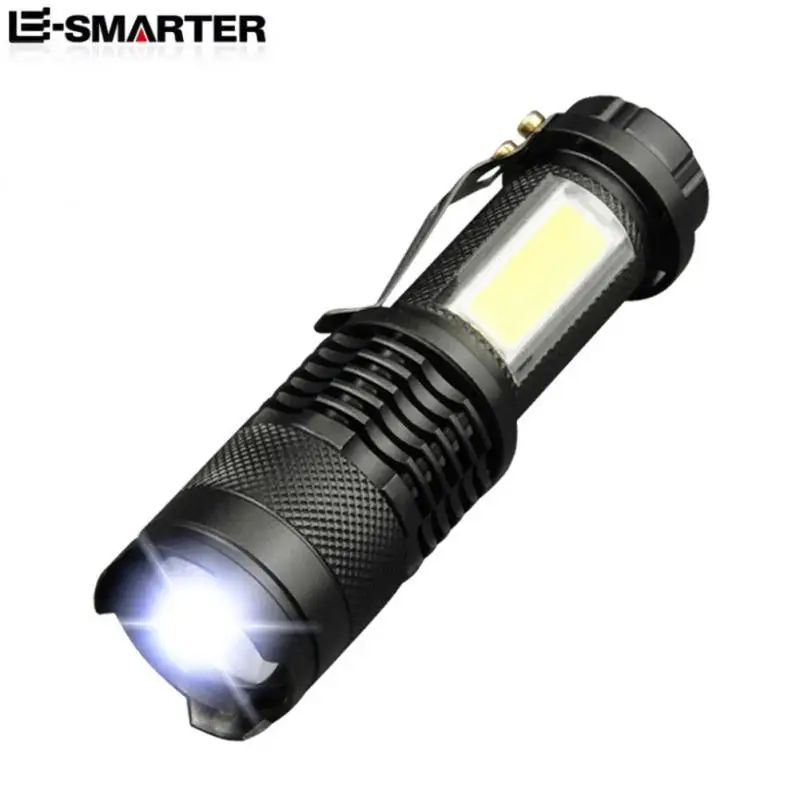 

LED Flashlight Torch Rechargeable Flash Lights Lamp Lantern Tactical Hand Light For Hiking Fishing Cycling Camping Equipment New