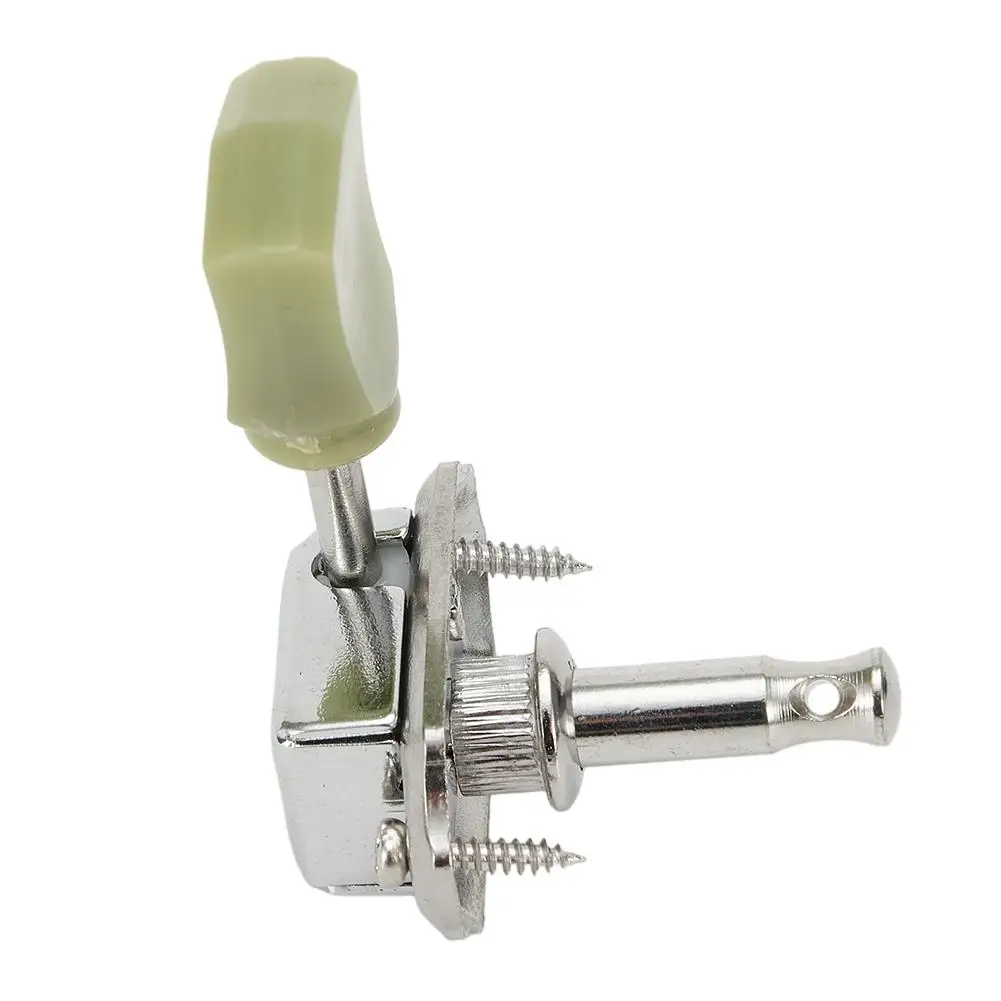 Хромированные гитарные тюнеры металлические правые и левые аксессуары 3R + 3L