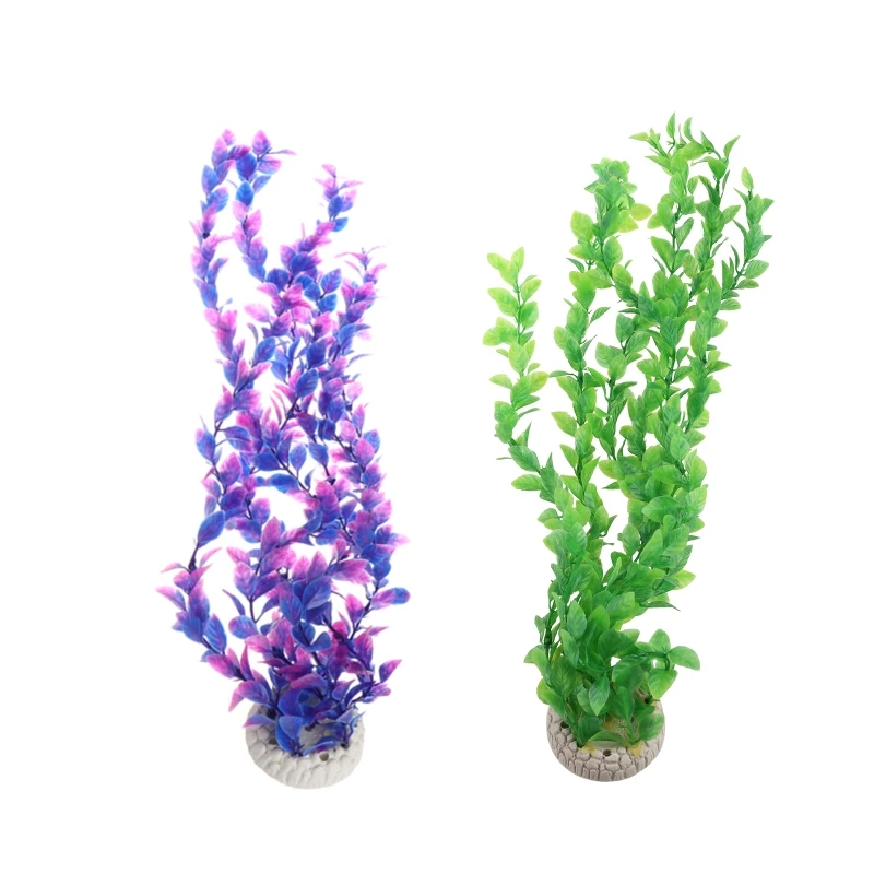 

Aquatic Plants Leaves for Fish for Tank Aquarium Decoration Beautiful Appearance Artificial Plant Leaves for Fish for Ta