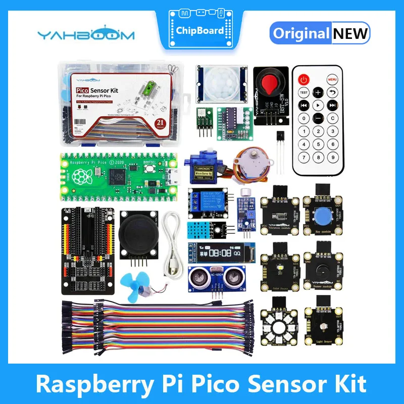 Raspberry Pi Pico Sensor Kit макетная плата (начало работы с микроциклоном и