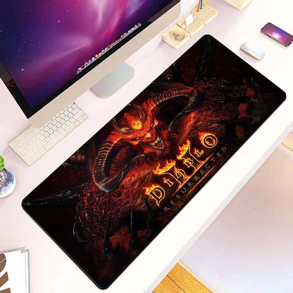

Diablo II Resurrected Mousepad HD Printing Computer Gamers Locking Edge Non-slip Mouse Pad XXL90x40cm Keyboard PC Desk Pad