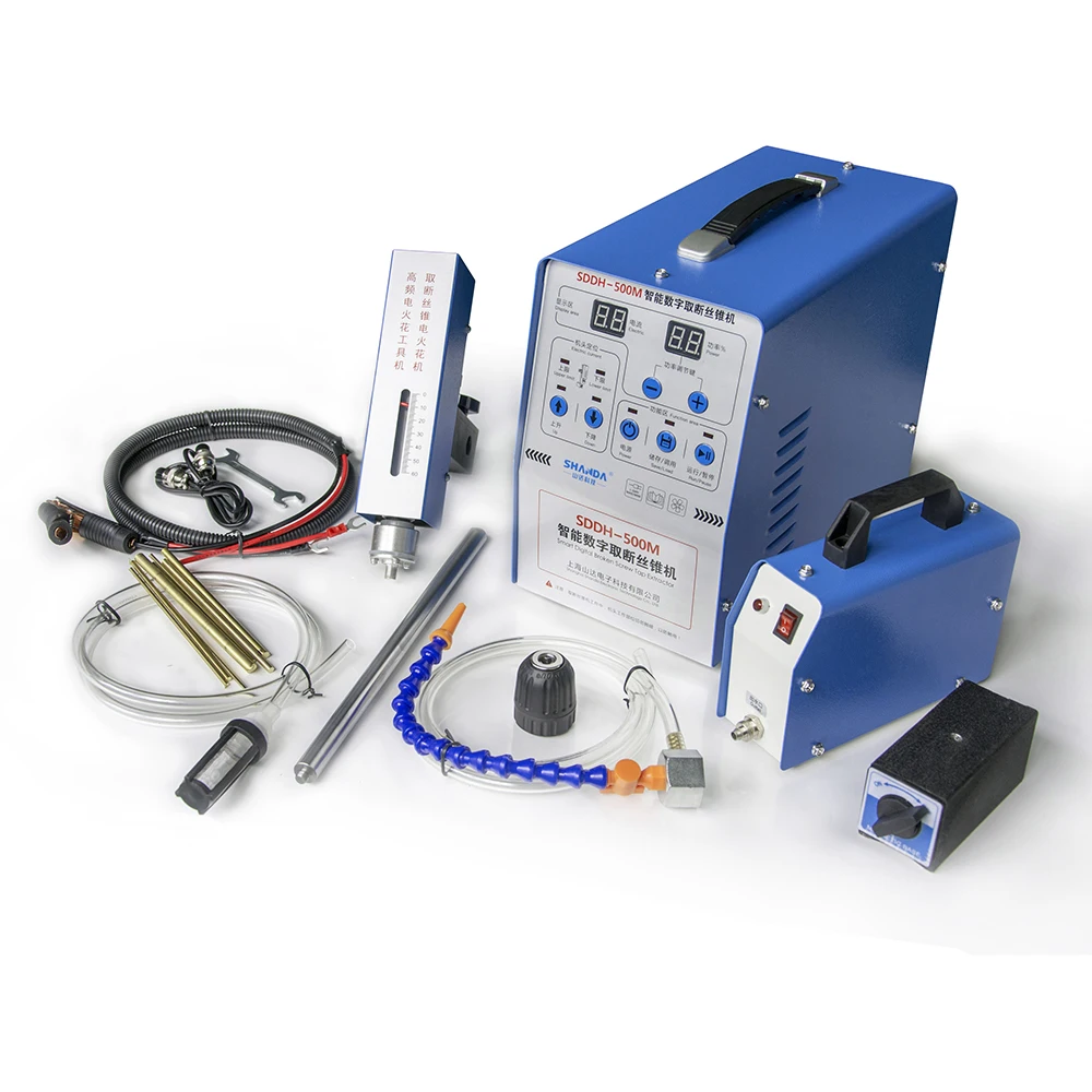 

Mini Handy Portable EDM Small Hole Drilling Machine Broken Screw Tap Extractor