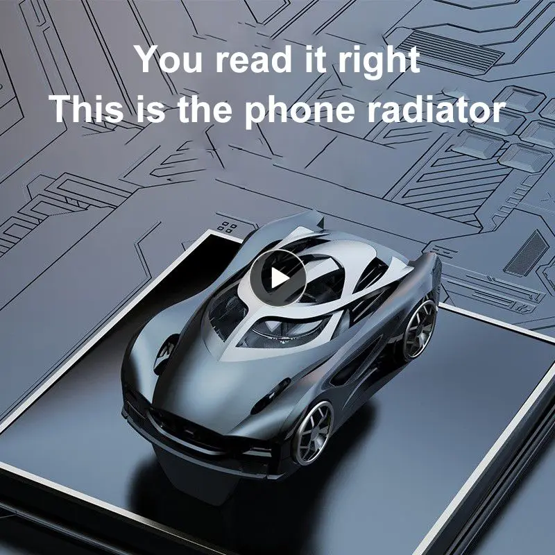 

Rgb Lighting Effect Mobile Phone Cooling Fan Game Cooling For Iphone/ Cell Phone Cool Heat Sink Ultra Silent Rgb Lighting