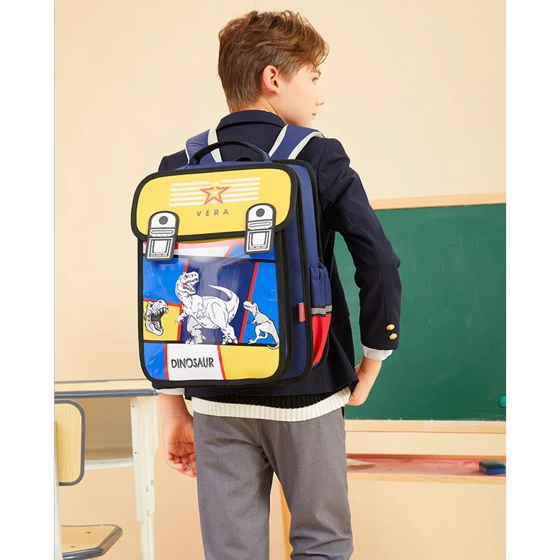 Children Anime Backpacks New Cartoon Princess Girls Mermaid Unicorn Boys Dinosaur Space School Bags with Tutorial Bags All-match