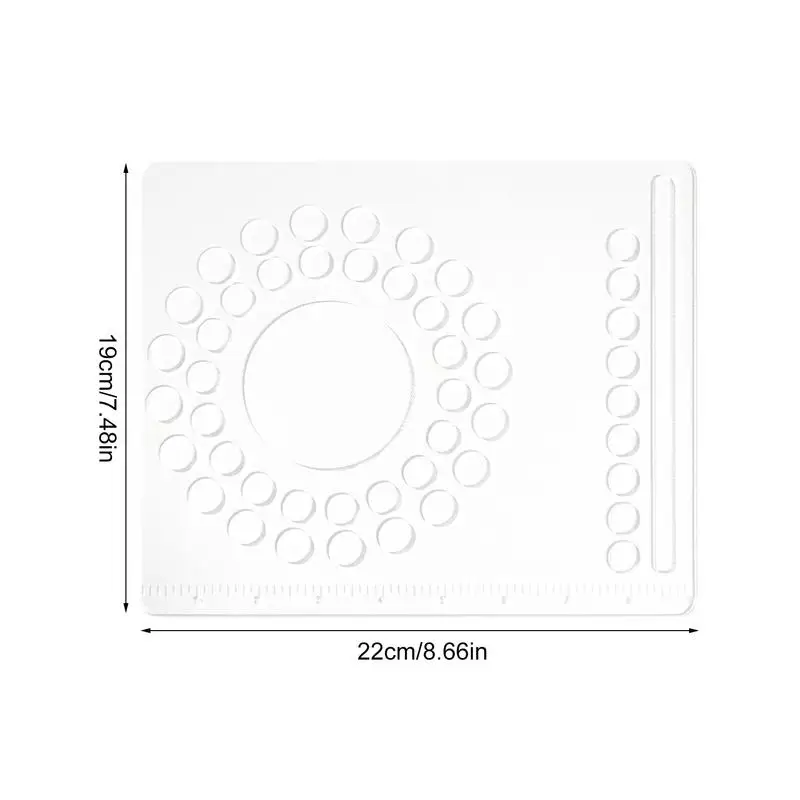 Доска для бусин изготовления ювелирных изделий поднос бисероплетения