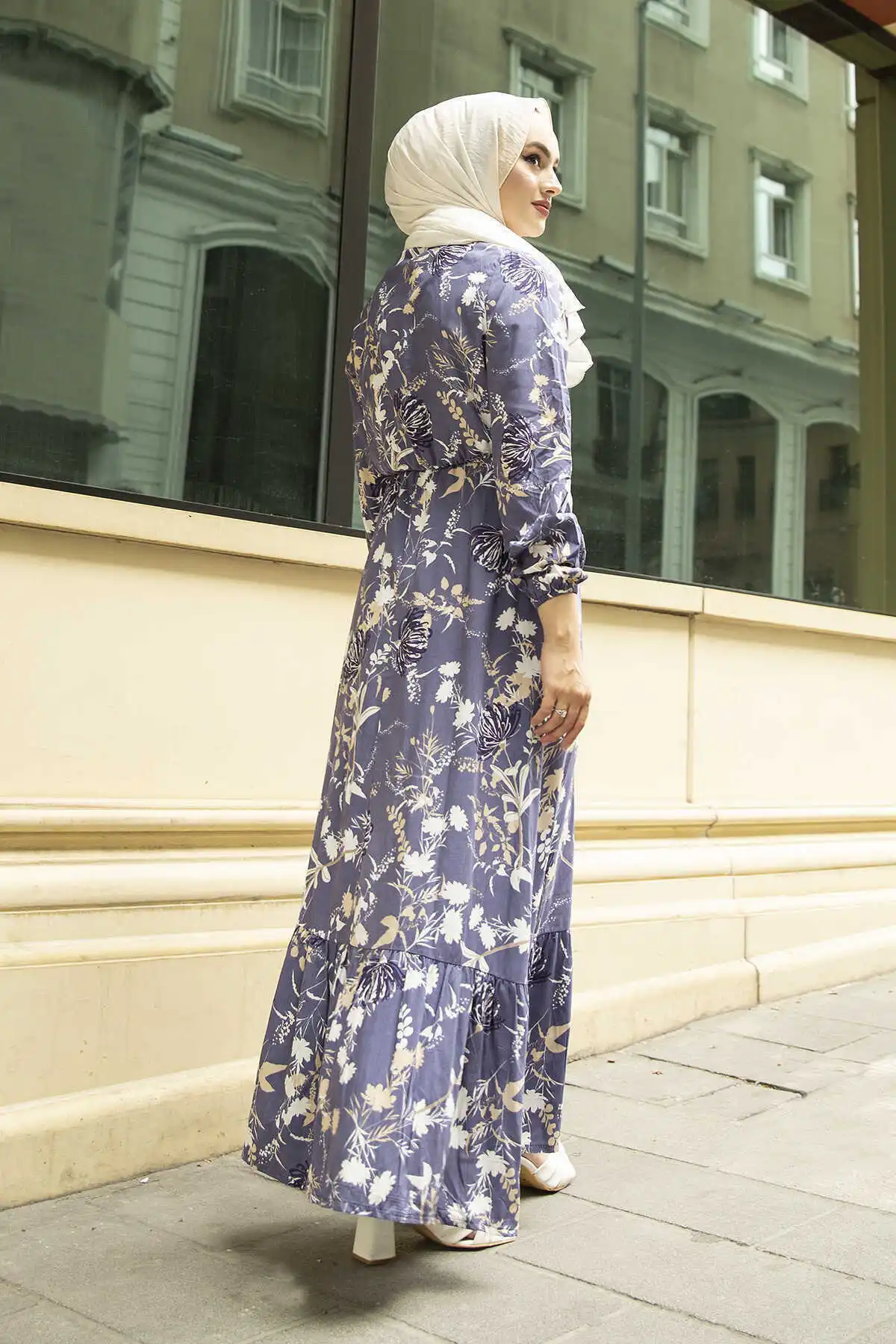 Dress women's dresses 2021 kaftan abaya long Muslim evening dresses hijab abayas Turkish Hijab Party Casual women clothes