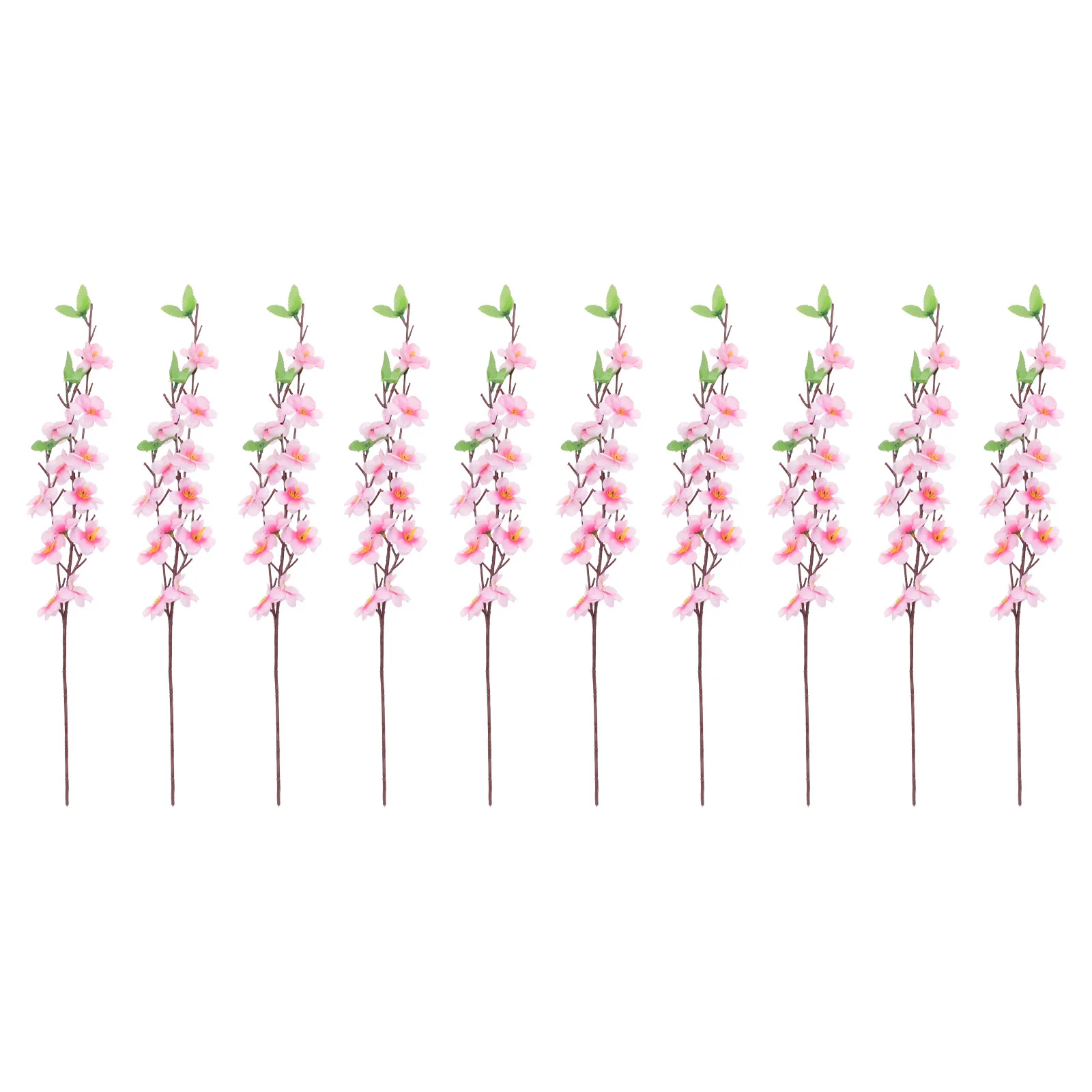 

Peach Flowerbranch Flowers Artificial Branches Fake Simulation Stem Faux Vase Silkdecor Filler Bouquetspring Arrangements Floral
