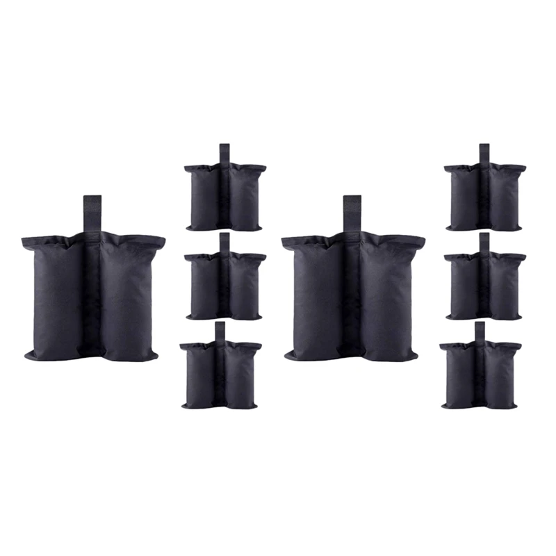 

8Pcs Canopy Weight Bags For Canopy Tent Sand Bags Leg Weights For Instant Outdoor Sun Shelter Canopy Legs