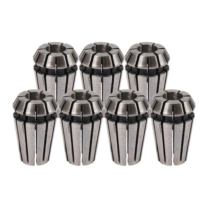 

7Pcs 1-7Mm ER11 Collet Chuck Tool Bits Holder Spring Collet For CNC Engraving Machine & Milling Lathe Tool