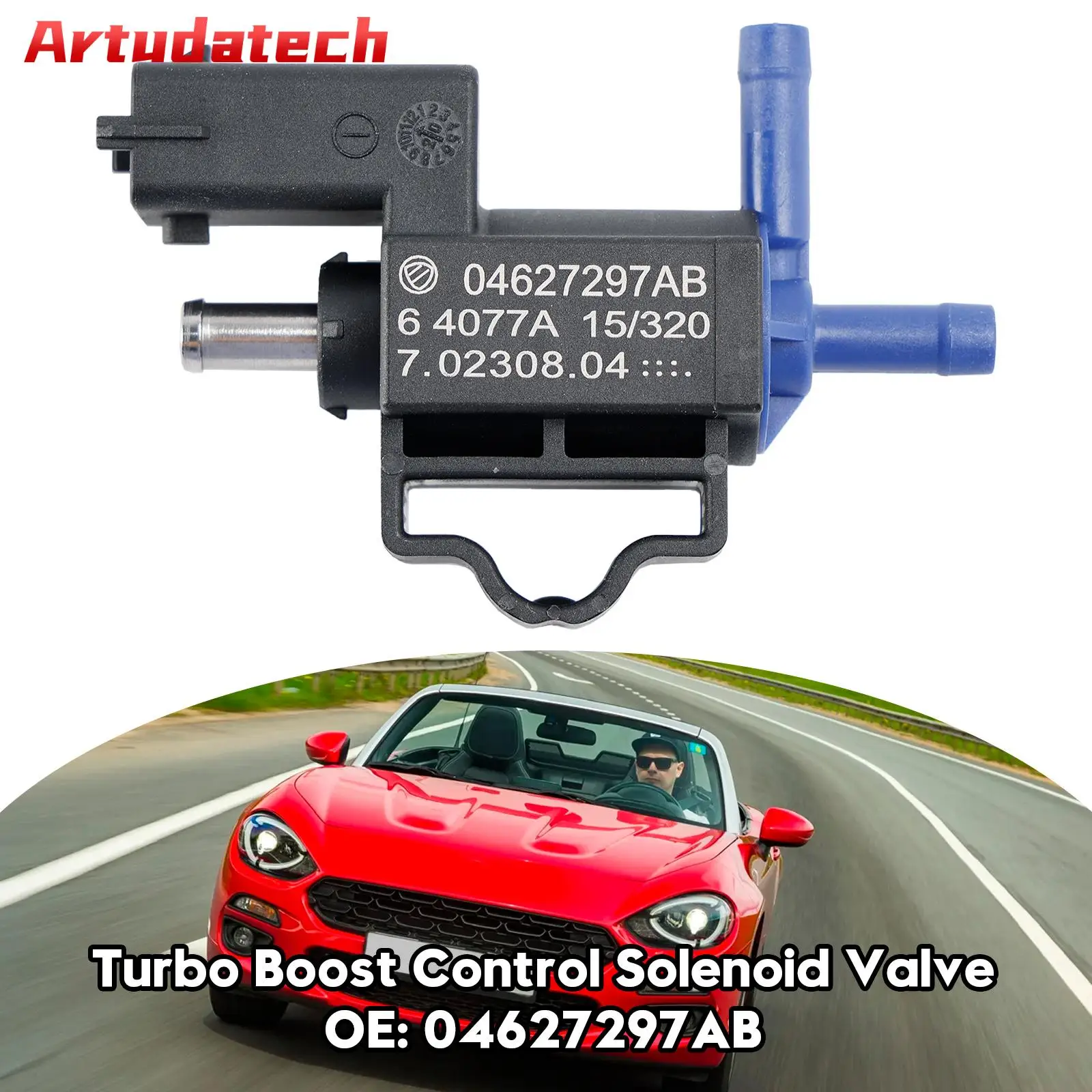 

Электромагнитный клапан Artudatech Turbo Boost для Fiat 500X 124 Spider 1.4L 04627297AB