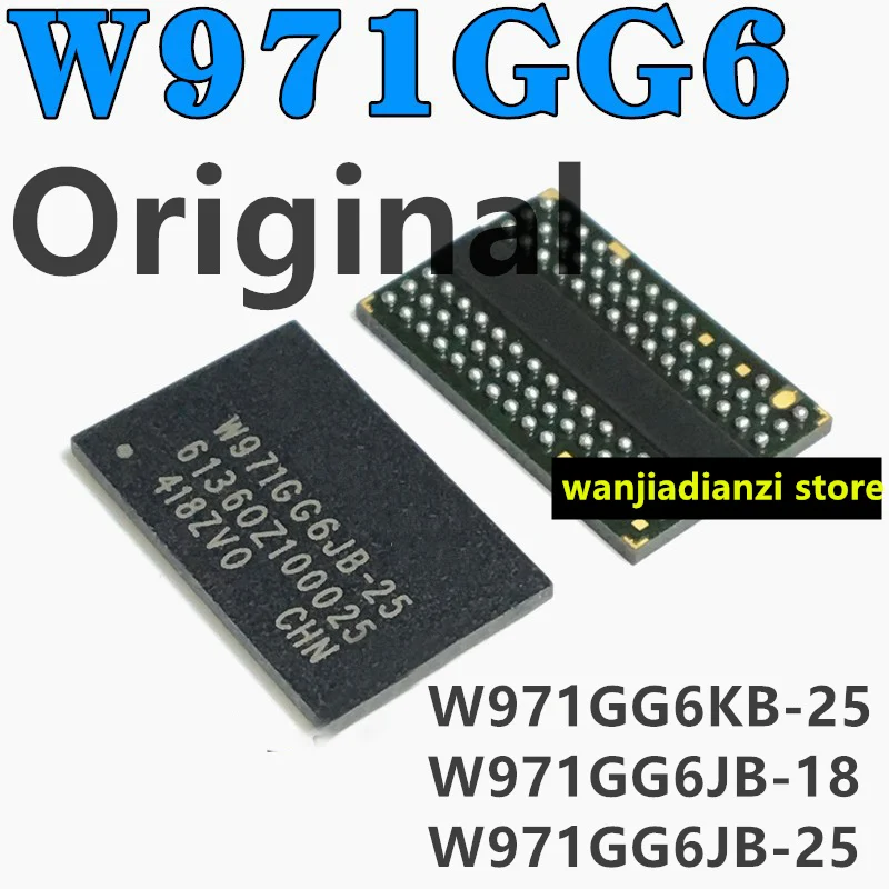 

Новая Оригинальная флэш-память W971GG6KB-25 DDR2 128 Мб, 128 Мб, новый оригинальный чип памяти DDR2