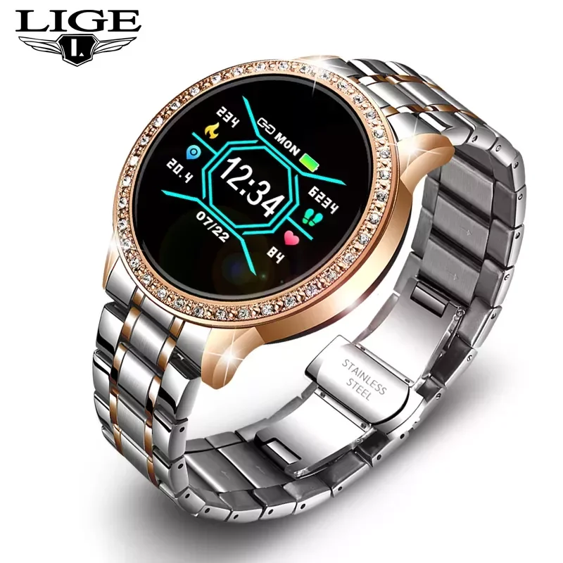 

Smart Watch Women Blood Pressure Heart Rate Monitor