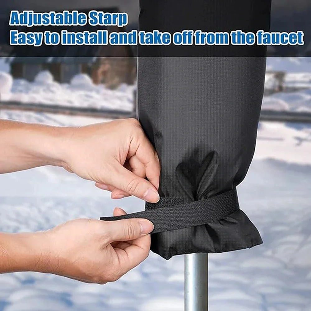 Крышка смесителя Зимние уличные чехлы для смесителей Защита от замерзания