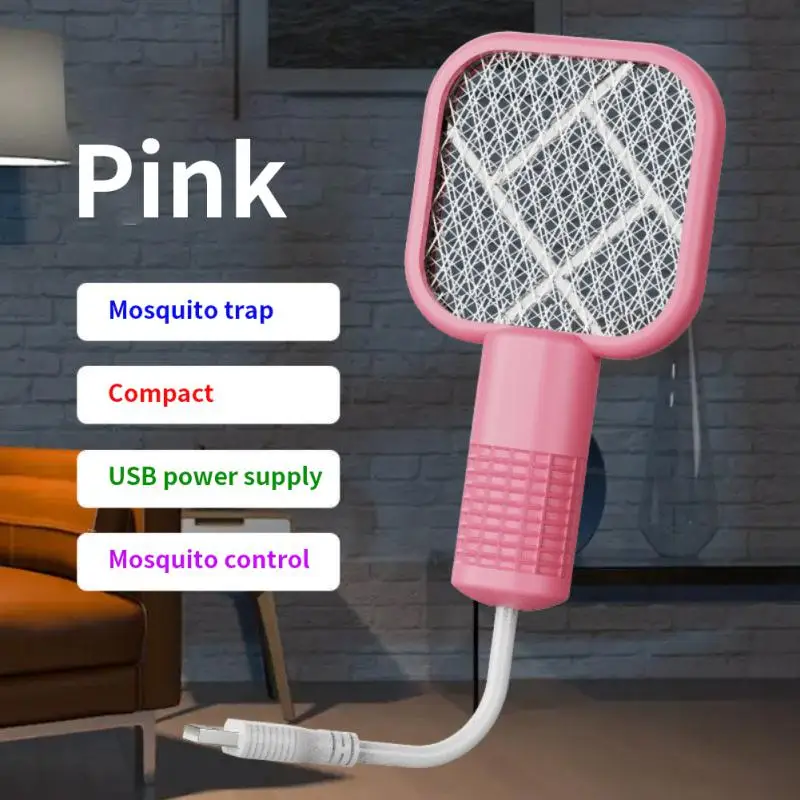 

Insect Rackets Swatters Insects Racket Kills Fly Bug Zapper Usb Fly Swatter Fryer Mosquitos Killer Trap Mosquito Racket Killer