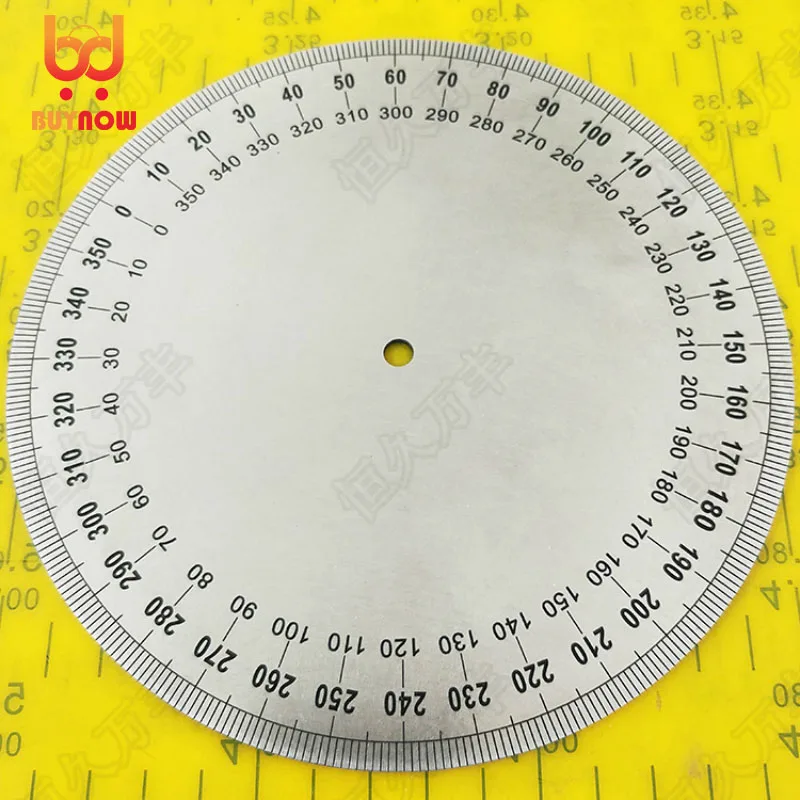 

НОВЫЙ Диаметр: 160 мм Внутренний D: 6 мм Толщина: 2 мм Промышленный измерительный диск Угловой диск из нержавеющей стали Механические фитинги