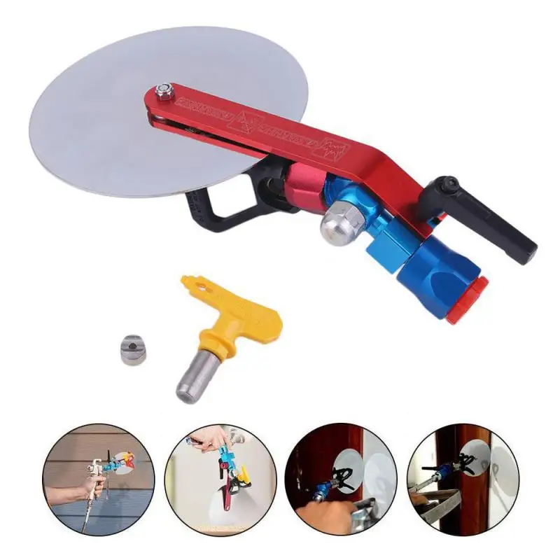 

7/8" Airless Spray Guide Color separation baffle, airless paint sprayer gun universal spray gun nozzle seat, anti-splash baffle