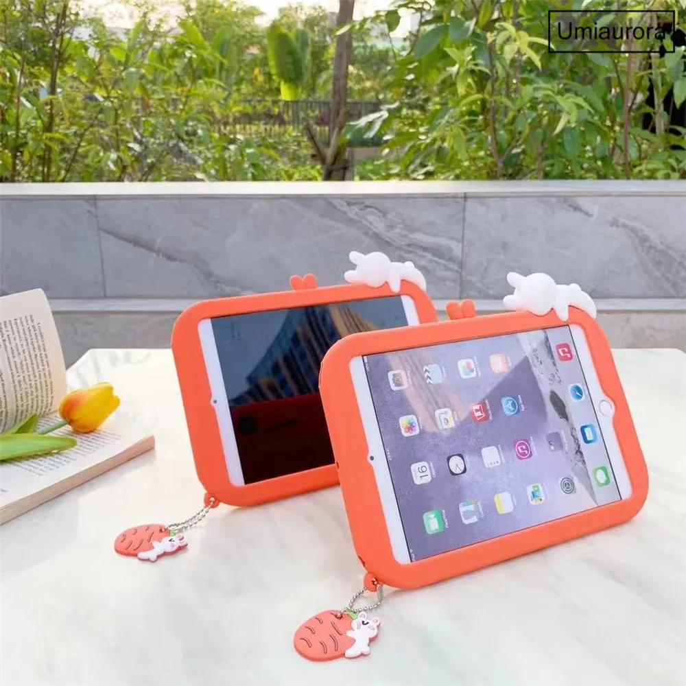 Фото Детский чехол с ручкой для iPad 10,2, 7, 8, 9, 10 поколения, Air 1, 2, 3, 4, 5, 10,9, 2022, Mini 6, 9,7 Pro, 11, мультяшный чехол-подставка для планшета №3