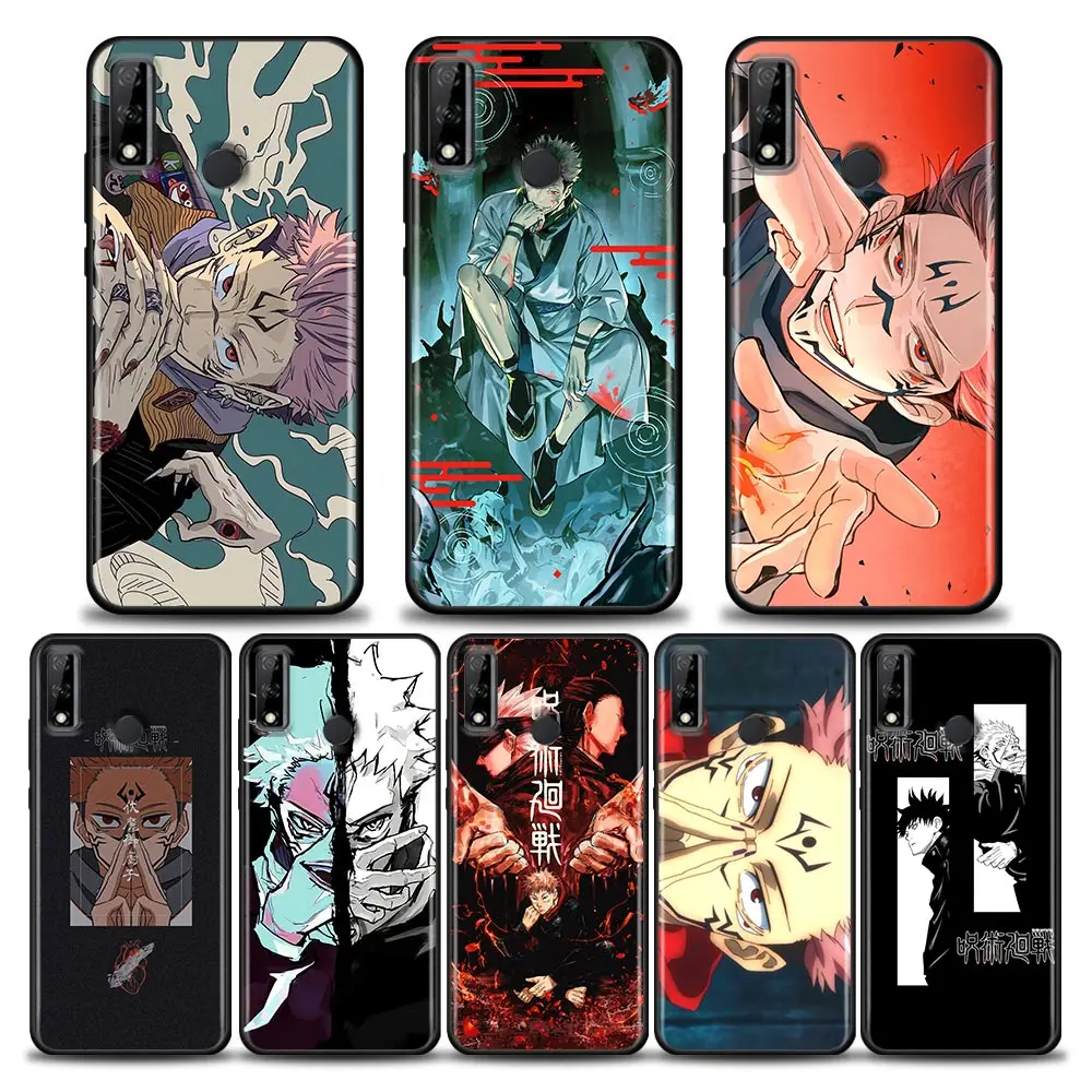 

Phone Case for Huawei Y6 Y7 Y9 2019 Y5p Y6p Y8s Y8p Y9a Y7a Mate 10 20 40 Pro RS Silicone Cover Anime Manga Jujutsu Kaisen