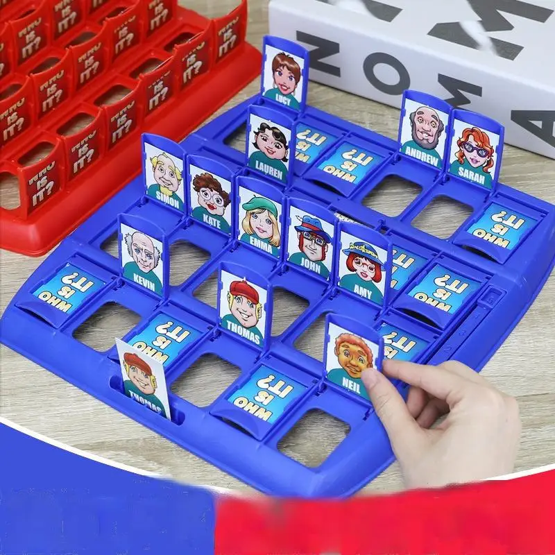 

Desktop Board Games Guess Who It Is Family Guessing Games Card Games Children's Board Games Puzzle Games Gifts For Children