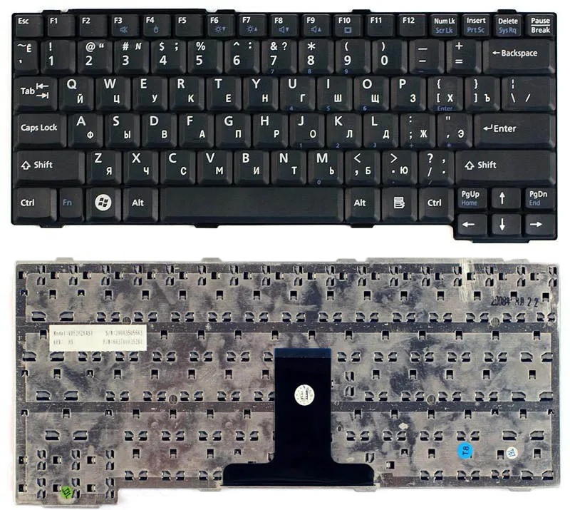Клавиатура для Fujitsu-Siemens V052626AS1 черная | Компьютеры и офис
