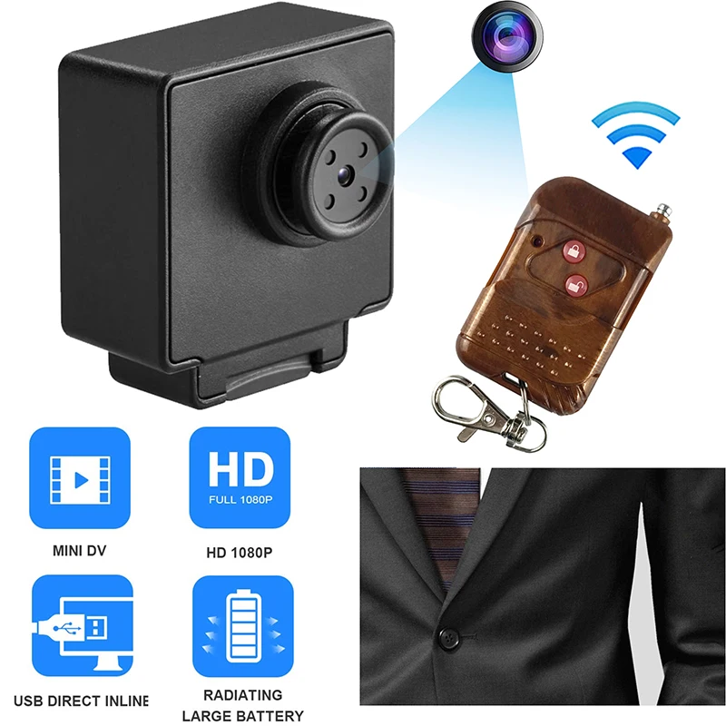 

S4 Micro Secret Video Camera Mini 1080p Remote Button Recorder Security Protection Camcorder Portable Professional Recorder