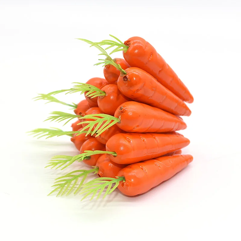 

25/50 шт пасхальное украшение морковь Мини пена морковь моделирование овощей для дома Весна Пасхальный кролик вечерние украшения детский под...