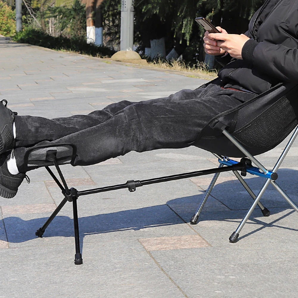 Маленькая подставка для ног портативный складной стул из алюминиевого сплава