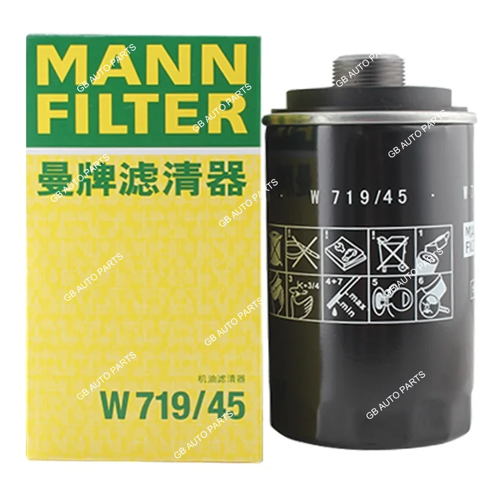 

Масляный фильтр MANN W719/45M для HAVAL H6 VW Eos Jetta Passat AUDI A3/4/5/6/8 Q3/5 SKODA Octavia SEAT Altea Leon L06J115403Q