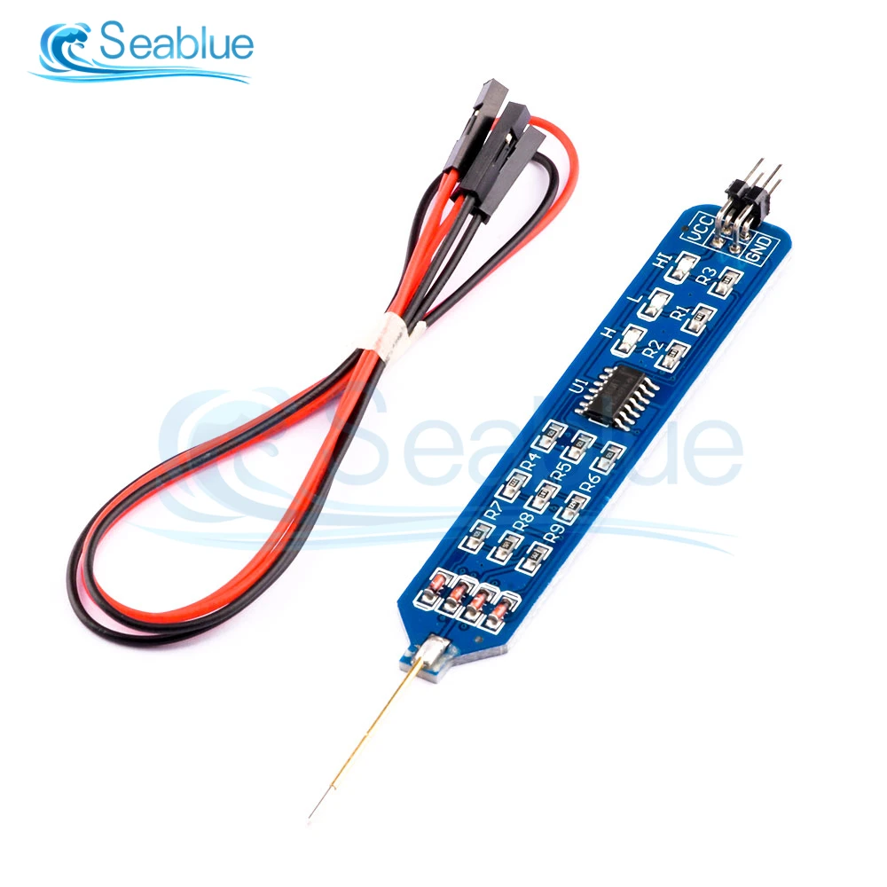 

Логический тестер в виде ручки, 5 В, 3,3 В, тестер высокого и низкого уровня, цифровой отладчик схем, анализатор логического Pulser, зонд для обнар...