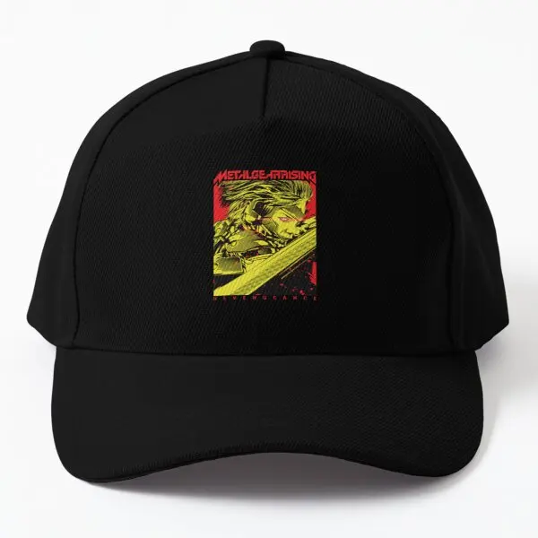 

Metal Gear Rising Baseball Cap Hat Printed Boys Summer Snapback Outdoor Women Mens Spring Bonnet Sport Casual Hip Hop Fish
