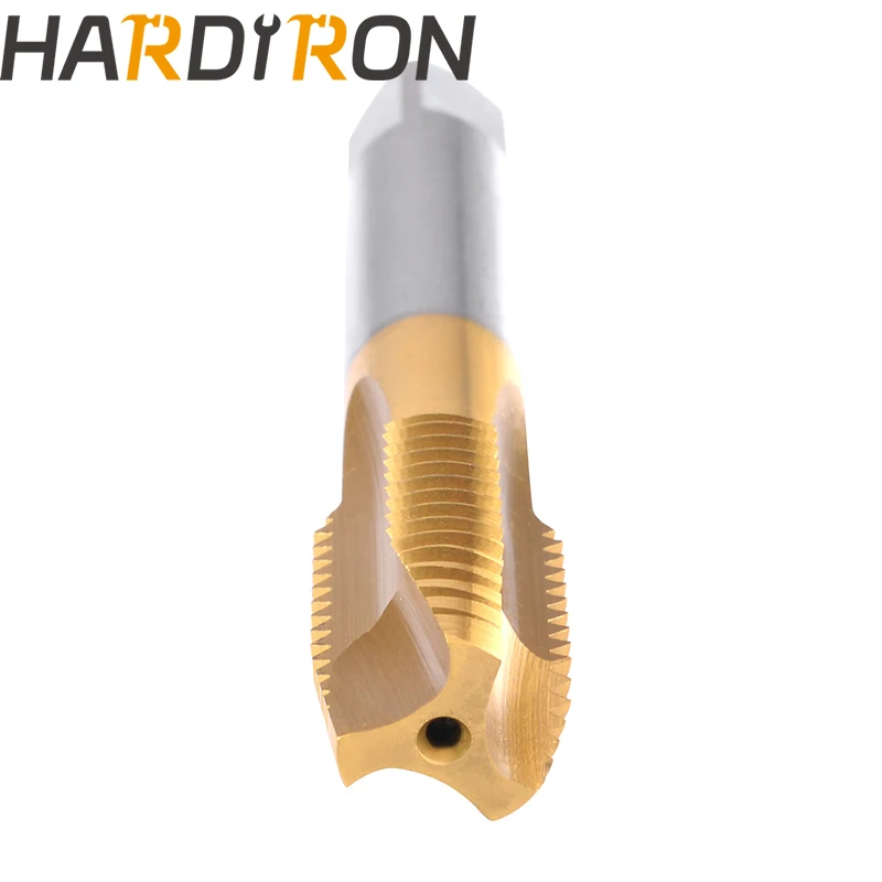 Спиральный точечный метчик Hardiron 3/8 &quot-16 UNC спиральный из быстрорежущей стали с
