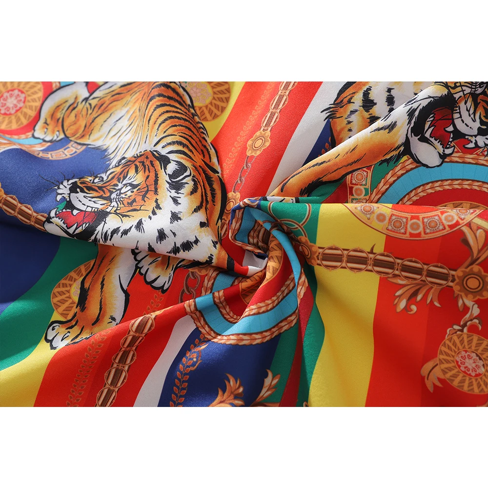 Уличная мода Dark Icon в стиле барокко мужская рубашка летние рубашки из тонкого