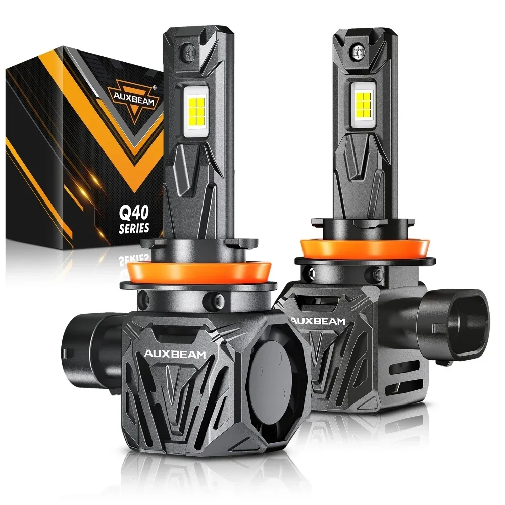 

AUXBEAM Q40 SERIES ULTRA-HIGH BRIGHTNESS 30000LM 120W СВЕТОДИОДНЫЕ ЛАМПЫ 6500K COOL WHITE H4 H11 H13 9004 9005 9006 Светодиодные лампы