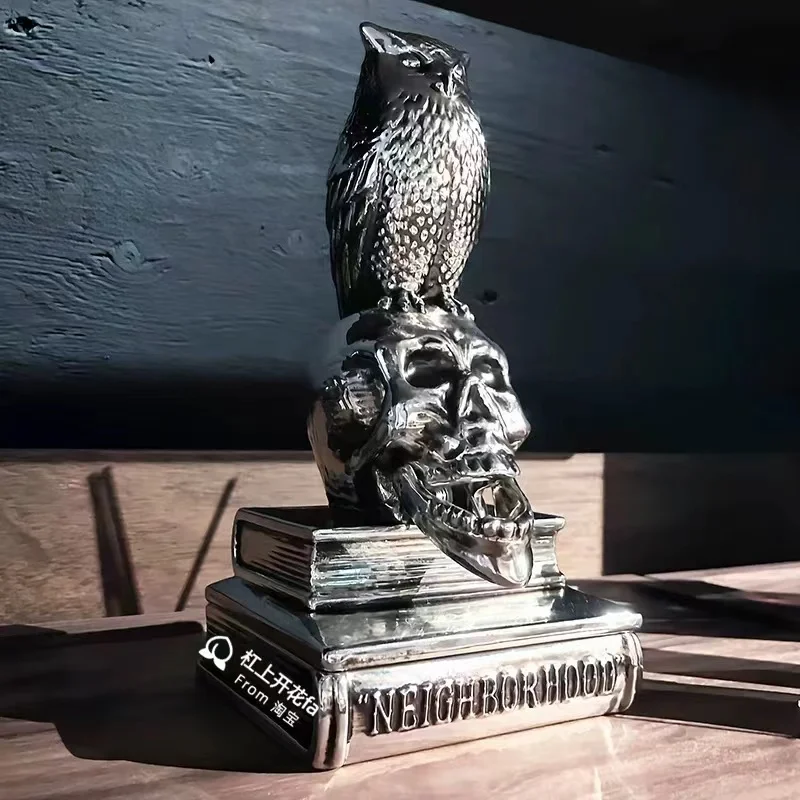 

Owl Incense Burner Trend NBHD Skull Aromatherapy Furnace Home Retro Decoration