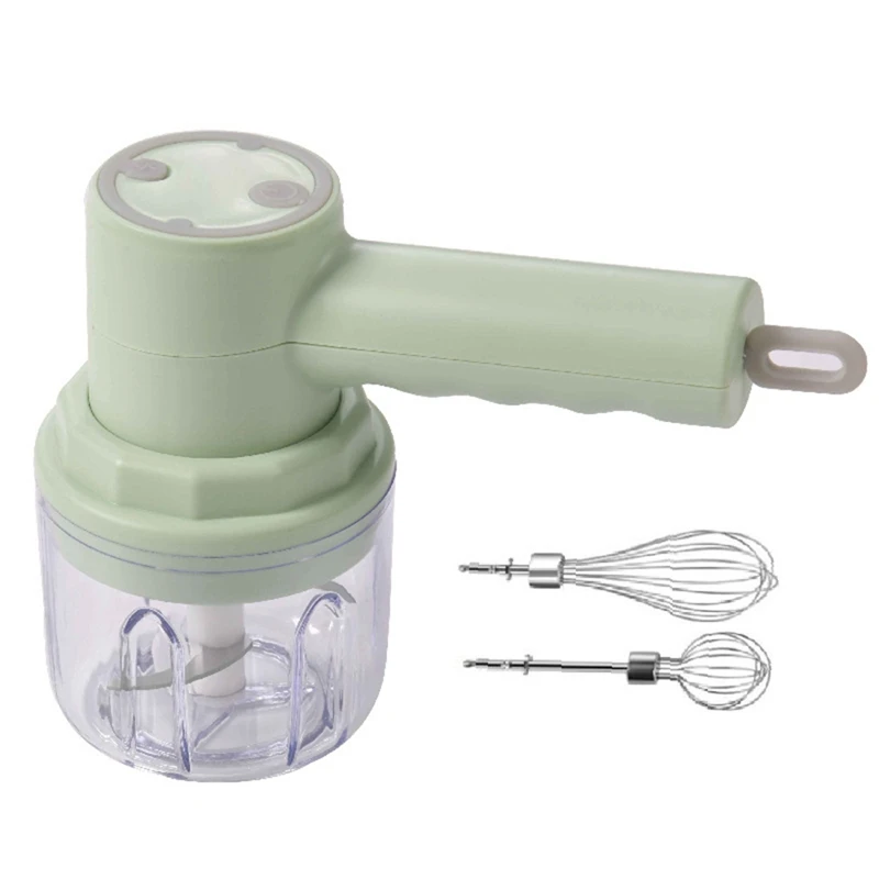

Electric Hand Mixer, USB Rechargeable Hand Blender For Baby Food,Electric Whisk Handheld Mixer For Egg Beater